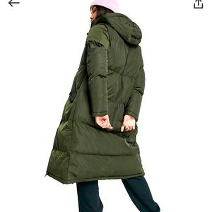 Longline Puffer by Brave Soul ASOS. Never worn NWOT SIZE XS.